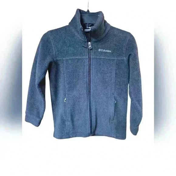 Columbia Other - Columbia Fleece Jacket Light Grey Kids XS